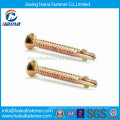 Color Zinc Plated Countersunk Head Self Drilling Screws with Wings